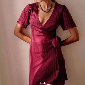 Sézane Robe Courte Luisa dress